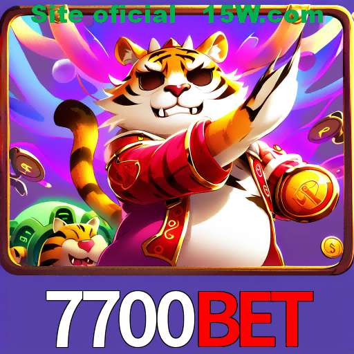 Imagem promocional da 7700Bet mostrando a plataforma e suas vantagens